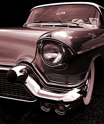 1957. 57 Caddy Photo 8 1/2 x 11 Fotografija kompatibilna s Cadillac Automotive Darovi auto Hot Rod Classic Custom Antique Wall Art