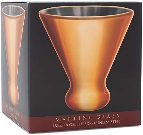 Cork Pamuk reflektirajuća bakrena nijansa martini čaša od nehrđajućeg čelika bar pribor