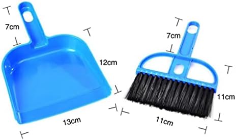 Dingzz Mini četkica za čišćenje Male metle za prašinu Set radne površine Sweeper smeće za čišćenje lopata za čišćenje kućanstva