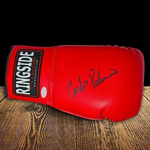 Boksačka rukavica Carlosa Palomina s autogramom u ringu - boksačke rukavice s autogramom