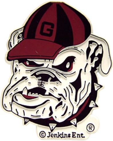 Dan igre Outfitters NCAA Georgia Bulldogs 2d magnet logotipa, jedna veličina, višebojan