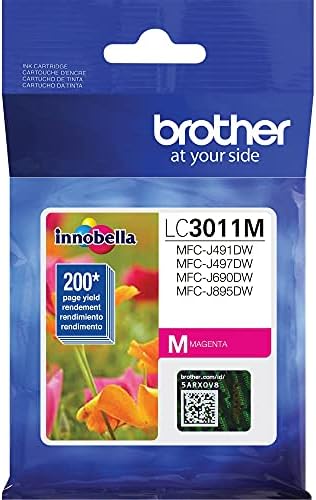 Brat Printer LC3011m Single Pack Standardni uložak darovi do 200 stranica LC3011 tinta magenta