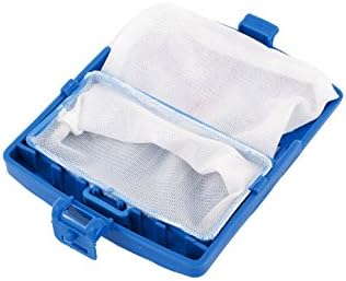 Qtqgoitem plava plastična najlonska mrežasta torba za smeće za perilicu rublja