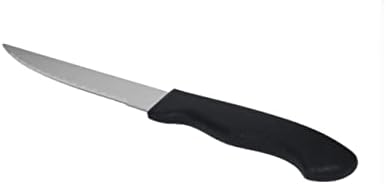 4-dijelni set noževa za odrezak s mekim držanjem i crnim ručkama