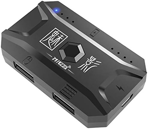 Tiamu Plug i GamePad PUBG Mobile Controller Gaming tipkovnica Mouse Converter 5.0 za Android za iOS
