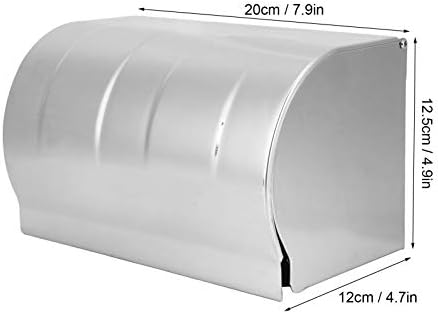 Toaletni papir kutija za papir držač vodootporna sigurna i stabilna spavaonice od nehrđajućeg čelika za dom