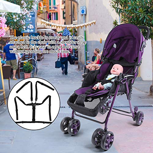 Baby Universal remen s 5 bodova s ​​visokim stolicama za kaiševe dječje kolica za rotirajući zaštitni kaiševi visoke zamjene kabelskog