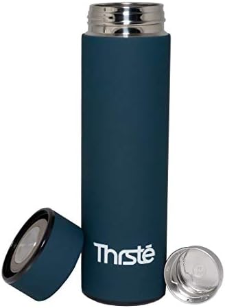 THRSTE 500ML boca od nehrđajućeg čelika | Boca vode od 17oz | Dvostruka zidna boca s izoliranom vodom