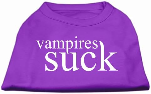 Vampiri sisaju košulja zaslona zaslona ljubičasta xs 8