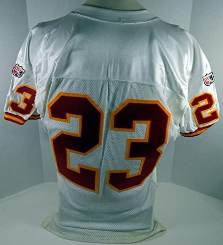 1995. Kansas City Chiefs 23 Igra izdana White Jersey 44 DP17002 - Nepotpisana NFL igra korištena dresova
