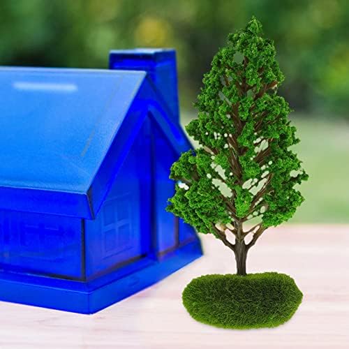 Homsfou 2 PCS Model stabla Mini Diorama Drveće Trajne arhitekture Scenerija Lažna stabla za DIY zanate krajolik krajolik