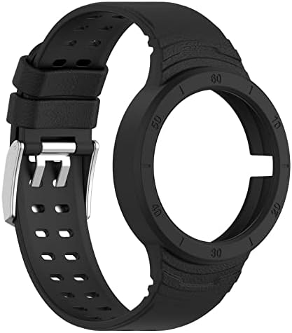 AISPORTS kompatibilan za Huawei Watch GT Cyber ​​Band Silicone s futrolom, meki TPU silikonski šok otporan na šok otporne zaštitne