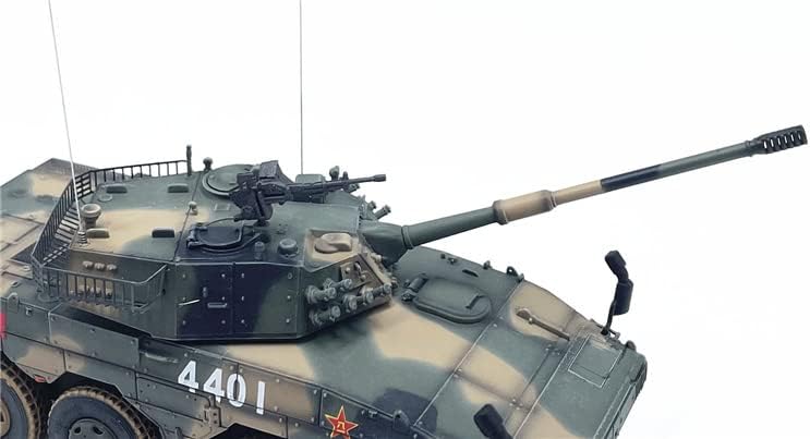 Za Unistar China ZTL-11 napadni pištolj Tribolor Jungle 1/72 DieCast Tank Učepljeni model