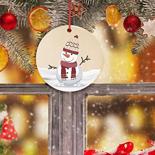 Keramička uskrsna košarica božićni dan DIY Viseće ukrase za božićno drvce Ukrasi o festivalu suveniri privjesak za čačkalicu