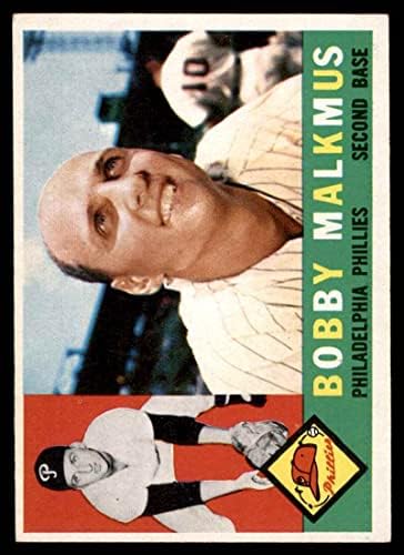 1960. Topps 251 Bobby Malkmus Philadelphia Phillies ex Phillies