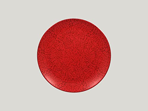 Rak porculan rbnnpr27 rubin crveni ravni kupe ploča od 12