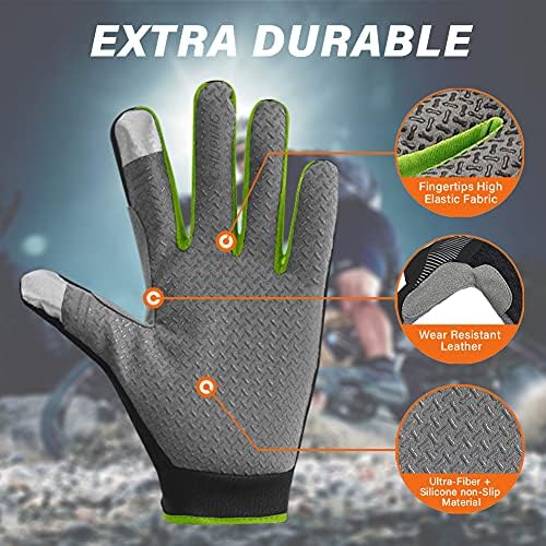 Biciklističke rukavice, rukavice za vježbanje u teretani sa zaslonom osjetljivim na dodir prozračne neklizajuće tanke Fitness rukavice