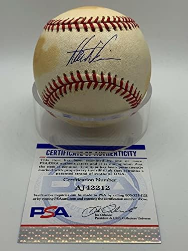 Walt Weiss Athletics A je potpisani autogram Službeni OMLB al Baseball PSA DNA *12 - Autografirani bejzbols