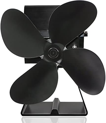 Ventilator peći, dvoglavi ventilator za sagorijevanje drva tihi Samozagrijavajući ventilator za kamin, poboljšava učinkovitost raspodjele