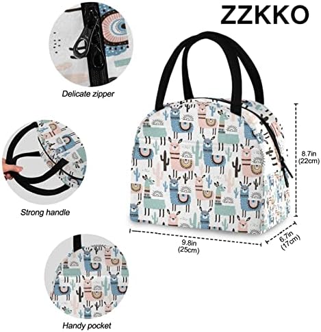 Zzkko Animal Llama alpaca ruksak sa sigurnosnim povodom protiv lostaste djece s ruksakom za ruksak s torbom za ručak s vrećicom za