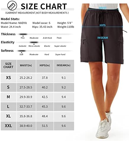 Urbest ženske planinarske kratke kratke hlače brze suhe lagane ljetne kratke hlače za žene na otvorenom golf aktivni