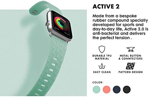 Laut - Active 2.0 Sport Watch remen kompatibilan s Apple Watch Series 1-8 & Se & Ultra