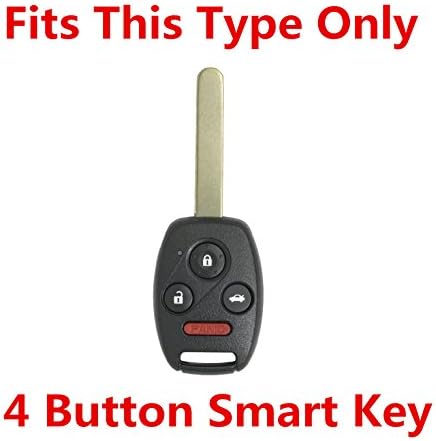 RPKEY silikonski unos bez ključa ključ daljinskog upravljača FOB poklopca Zamijenjena predmeta za Honda Accord Accord Crosstour CR-V