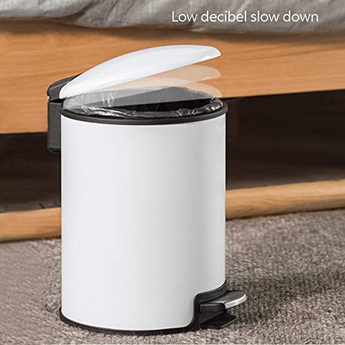 Kante za smeće od nehrđajućeg čelika kante za smeće tipa pedala za kućno smeće s poklopcem kreativna Moda Kuhinja papučica za kupaonicu
