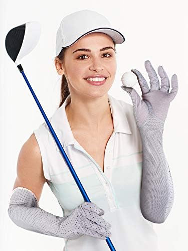 ; 2 para ženskih rukavica za vožnju s UV zaštitom od sunca, rukavice za zaštitu od sunca osjetljive na dodir za sportove na otvorenom,