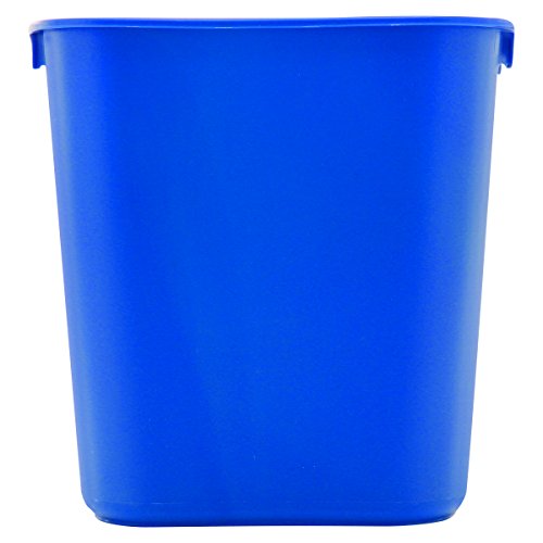 RubberMaid komercijalni proizvodi za stolove za otpadne kante za recikliranje mala 13qt/3,25 gal, za kuću/ured/ispod stola, plavo i