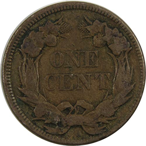 1857. Leteći orao Cent Vf vrlo fini bakar-nickel penny 1c SKU: i4838