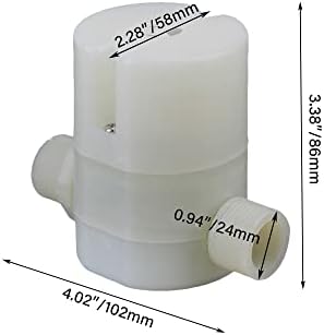 Automatski ventil za regulaciju razine vode 3/4 plutajući ventil spremnika vode vodotornja