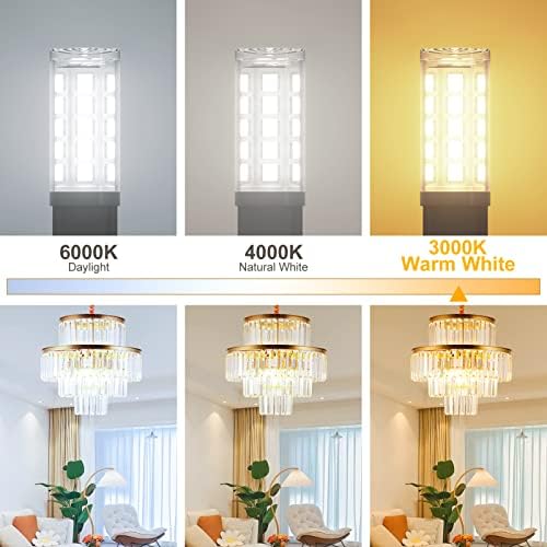 LED svjetiljka od 6 do 9, topla bijela boja 3000 K, ekvivalent halogena od 40 vata, 400 lm, 4 vata, bez podešavanja svjetline, kut
