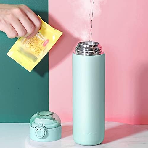 Lhllhl 350ml krigle kave termos nehrđajući čelik vakuum izolirana boca BPA besplatno putovanja mini termička tikvica