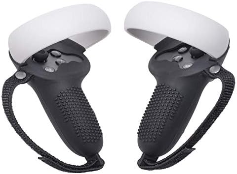 NiuVr podesivi remen za glavu i poklopac silikona kompatibilan s Meta/Oculus Quest 2, udoban zaštitni remen i ručka rukav za potragu