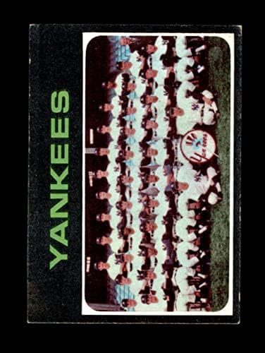 1971. Topps 543 Yankees Team New York Yankees VG/EX Yankees
