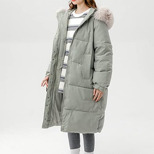 Ženske zimske podstavljene jakne labava zgušnjava srednje dugački kruh podstavljena jakna Ženski zimski kaputi