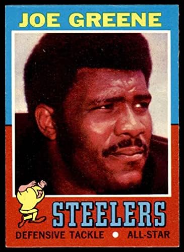 1971. Topps 245 Joe Greene Pittsburgh Steelers Dean's Cards 5 - Ex Steelers
