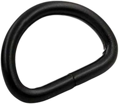 Generička metalna crna d kopča od prstena 0,6 unutarnji prsten unutarnjeg promjera za pakiranje čuvara remena od 20