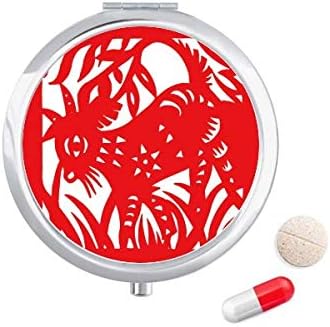 Papir izrezan Ovčji životinjski porculan Zodijak kutija za tablete džepna kutija za pohranu lijekova spremnik za doziranje