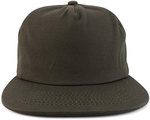 Trgovačka trgovina u trendovskoj odjeći obična nestrukturirana 5 ploča s ravnim kapom za bejzbol