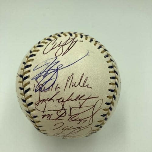 2002 All Star Game Team potpisao je bejzbol s MLB autentičnim hologramom - Autografirani bejzbol