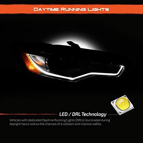 AKKON - Pogodno za 2012-2015 Audi A6 Quattro 13 14 15 S6 [HID/xenon] LED DRL [Bez AFS] Projektor Kromirana prednja svjetla s desne