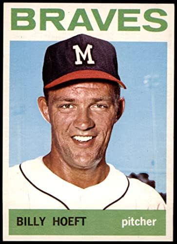1964. Topps 551 Billy Hoeft Milwaukee Braves Ex/MT+ Braves