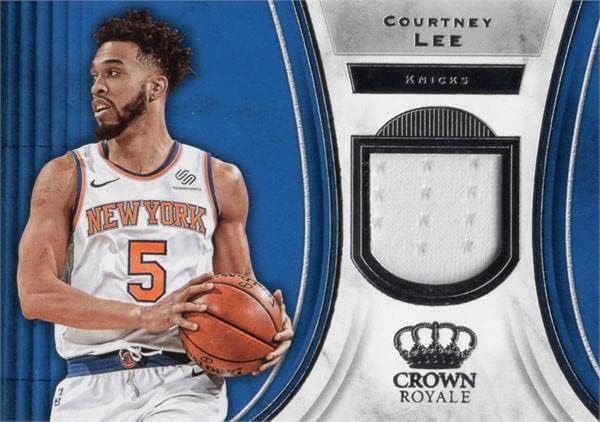 Skladište autografa 664662 Courtney Lee igrač nosio Jersey Patch New York Knicks 2019 Panini Crown Royale No.JCL košarkaška karta