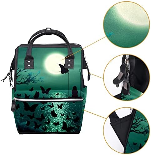 Guerotkr putuju ruksak, vrećice pelena, vrećica s ruksakom, leptir s drvećem noćnim mjesecom