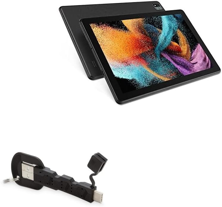 Boxwave kabel kompatibilan s Lville Android 12 tabletom LVE10051 - USB Type -C punjač za privjesak za ključeve, prsten za tipku 3.1