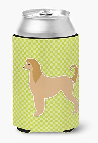Caroline's Treasures bb3806cc Afganistanski škakljani pas zelena limenka ili zagrljaj za boce, može hladiti rukav zagrljaj pića za