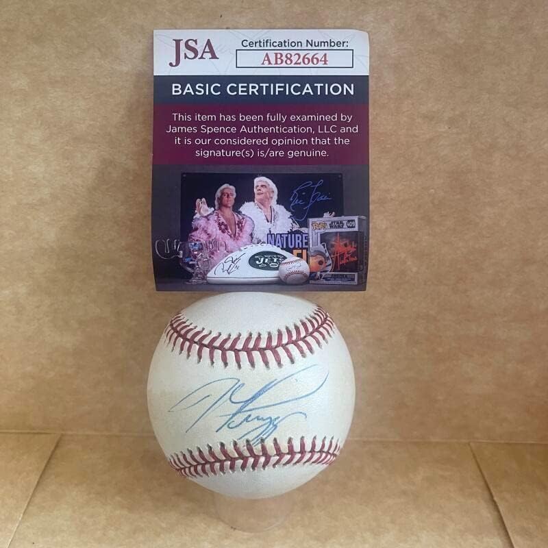 Manny Ramirez Dodgers/Red Sox potpisao je Vintage N.L. Baseball JSA AB82664 - Autografirani bejzbol