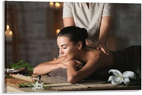 Tajlandski salon za masažu zidna umjetnost masaža cijelog tijela slike Kozmetički salon zidna umjetnost platno Plakati slike za dnevni